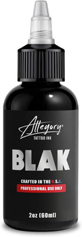 Tattoo Ink – Blak, Premium Black Tattoo Ink, Perfect for Lining and Shading, Smooth, Consistent Pigment, Vegan