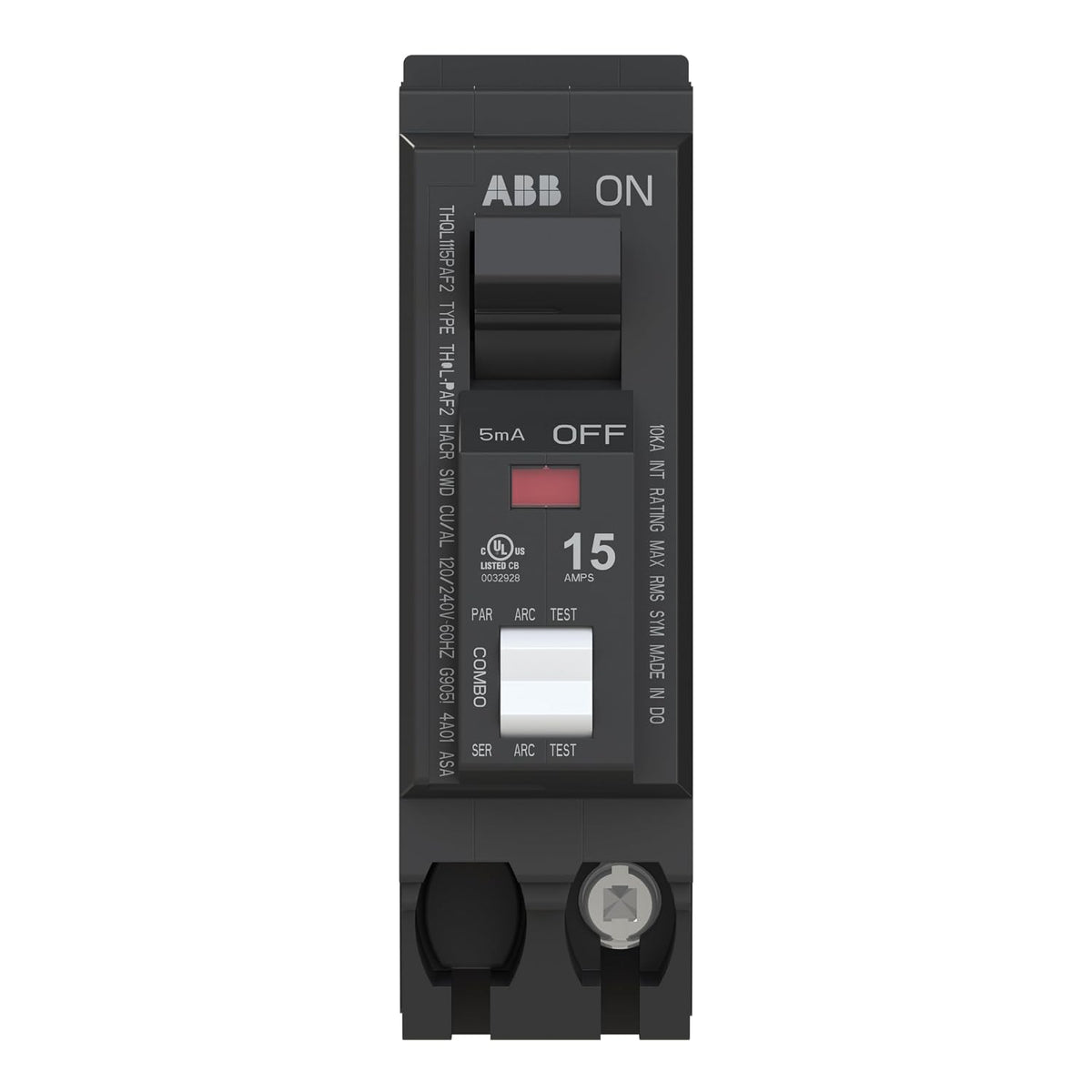 ABB Q-Line THQL1115PAF2 • Arc Fault Circuit Breaker • 15 Amp Single Pole