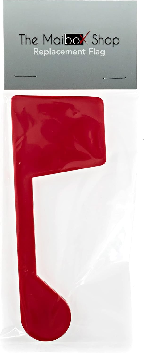 Replacement Mailbox Flag for Rubbermaid and Gibraltar Mailboxes - Outlasts Original Flag and Installs Easily Without