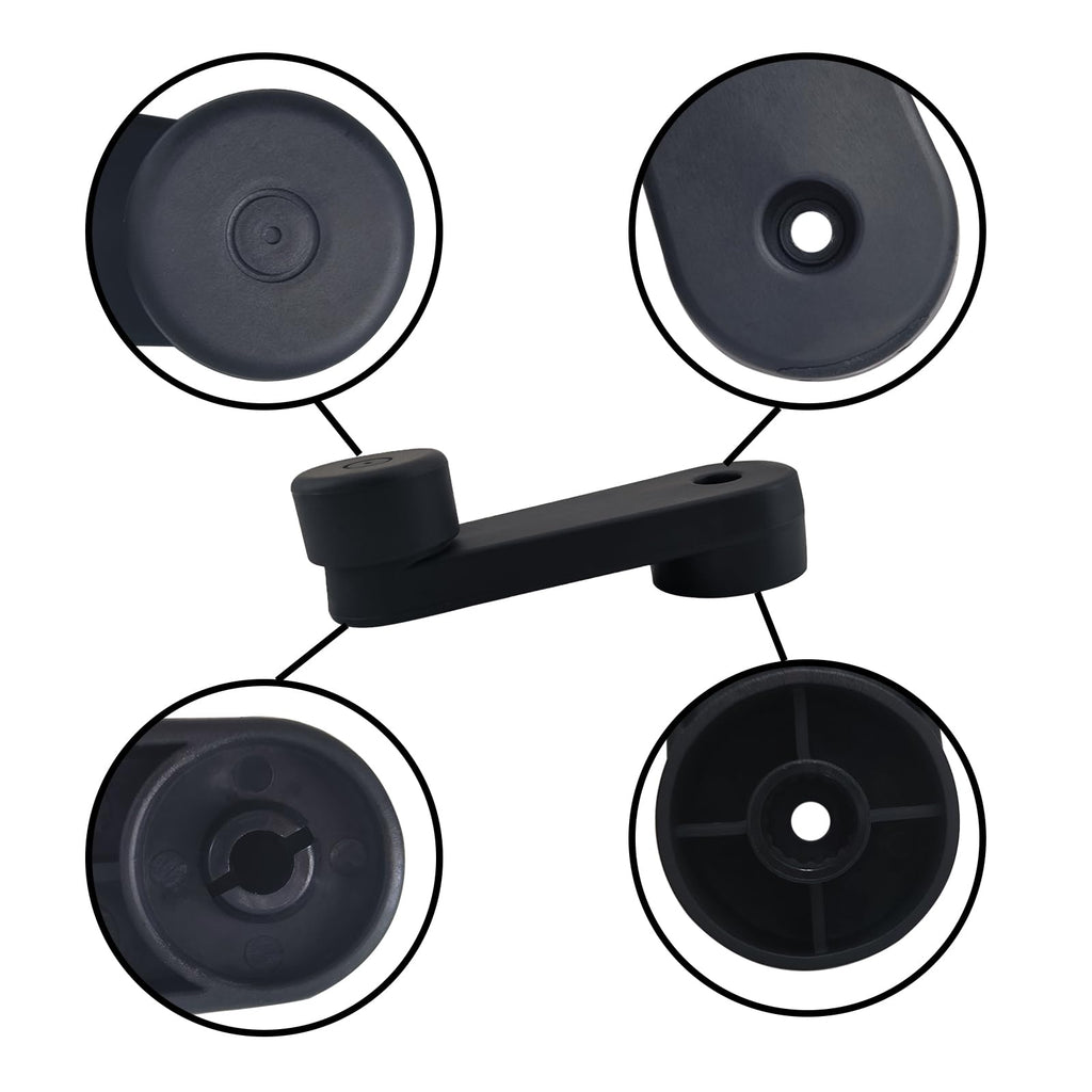 775-5201 Window Crank Handle 1 Pack Fit For Select Freightliner Model Black