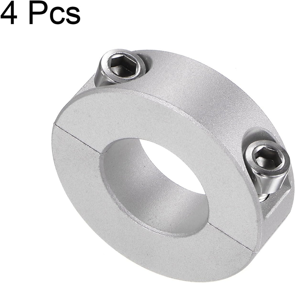 HARFINGTON 4pcs Double Split Shaft Collar for 20mm Shaft, 40mm OD, 12mm W