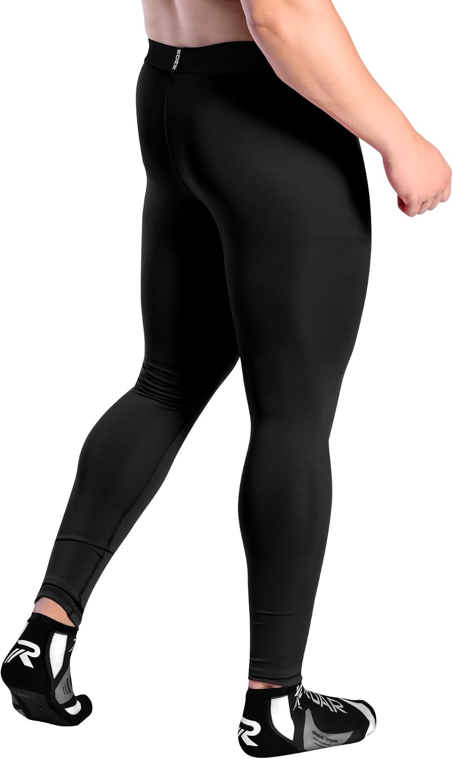 Compression Pants Men MMA Leggings No-Gi Grappling Spats BJJ Pants Compression Tights Jiu Jitsu Spats