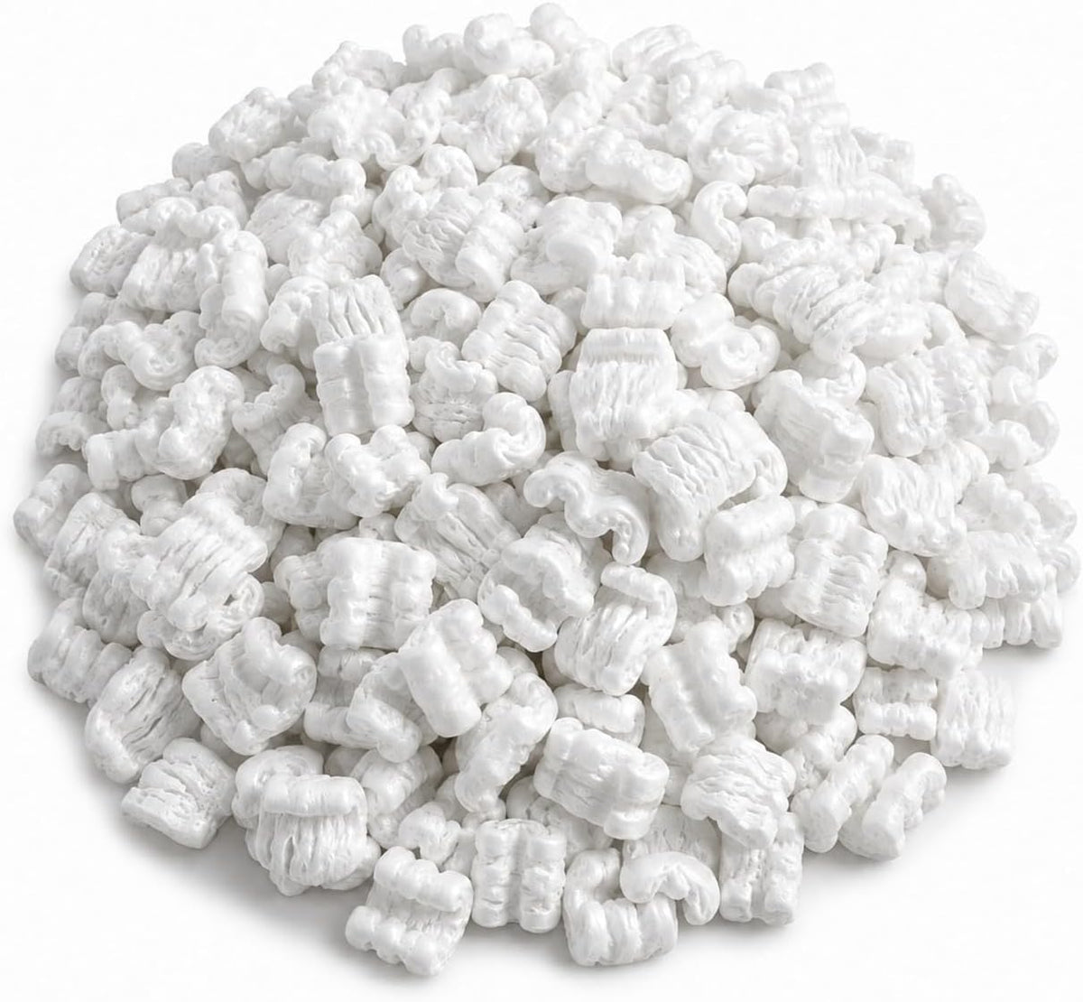 White Polystyrene Packing Peanuts 3.5 Cu. Ft.