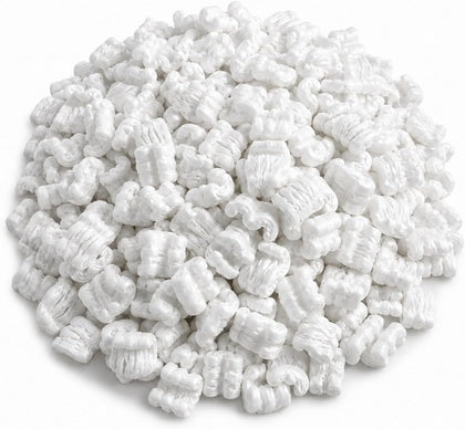 White Polystyrene Packing Peanuts 3.5 Cu. Ft.