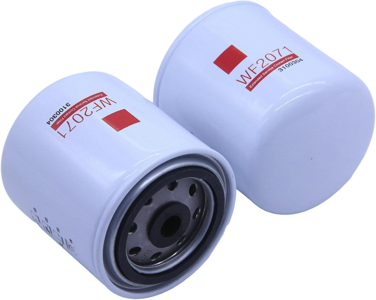 2 PCS WF2071 Coolant Filter Fits Cummins and CAT C-7 8 9 10, 3116, 3306