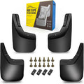 Mud Flaps Fit for 2014-2018 Chevy Silverado 1500/LD /2500 HD/ 3500 HD - Fit The Models with Single Rear Wheels