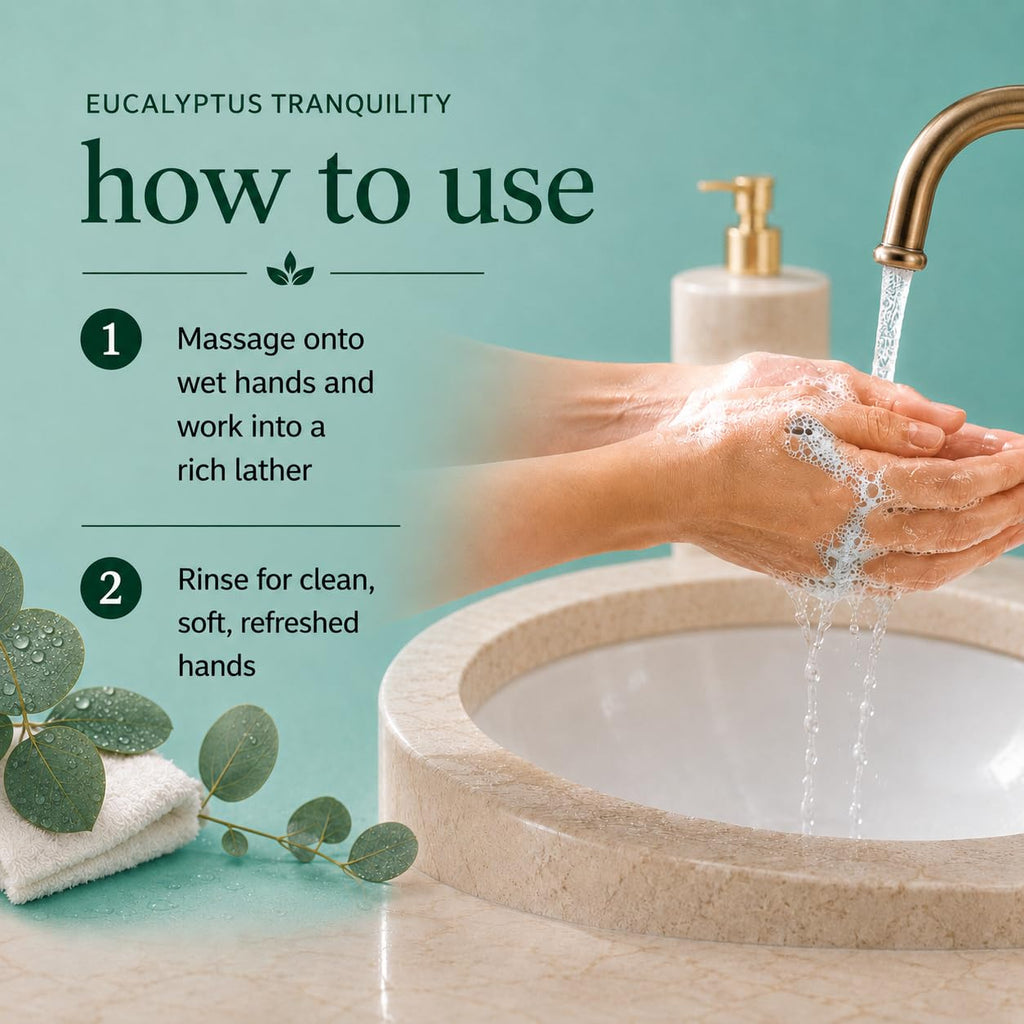 Botanicals Hand Soap, 128oz, Eucalyptus Tranquility