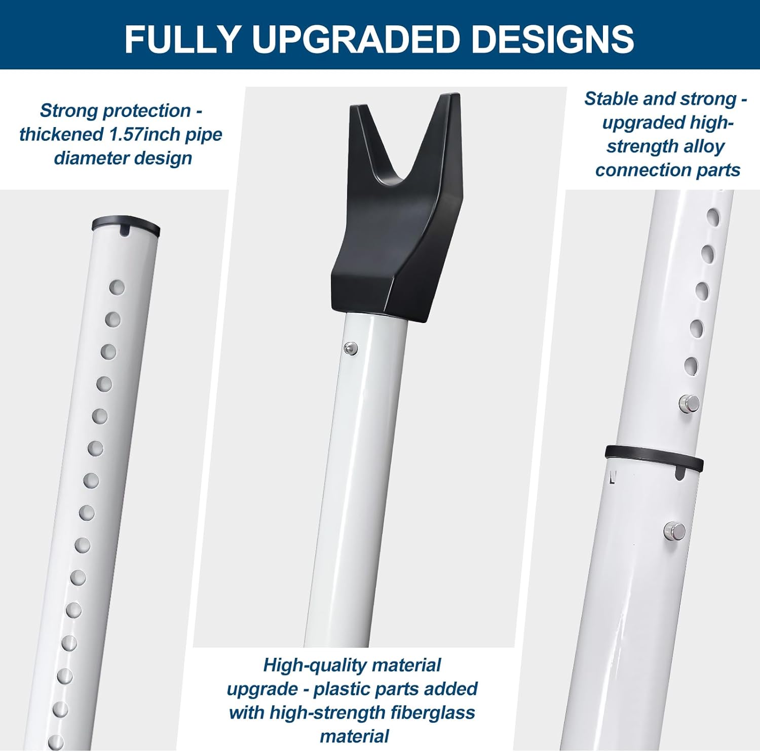 Door Security Bar, Door Stoppers Security bar,Heavy Duty Door Lock Security Door Jammer Door Stopper for Apartment