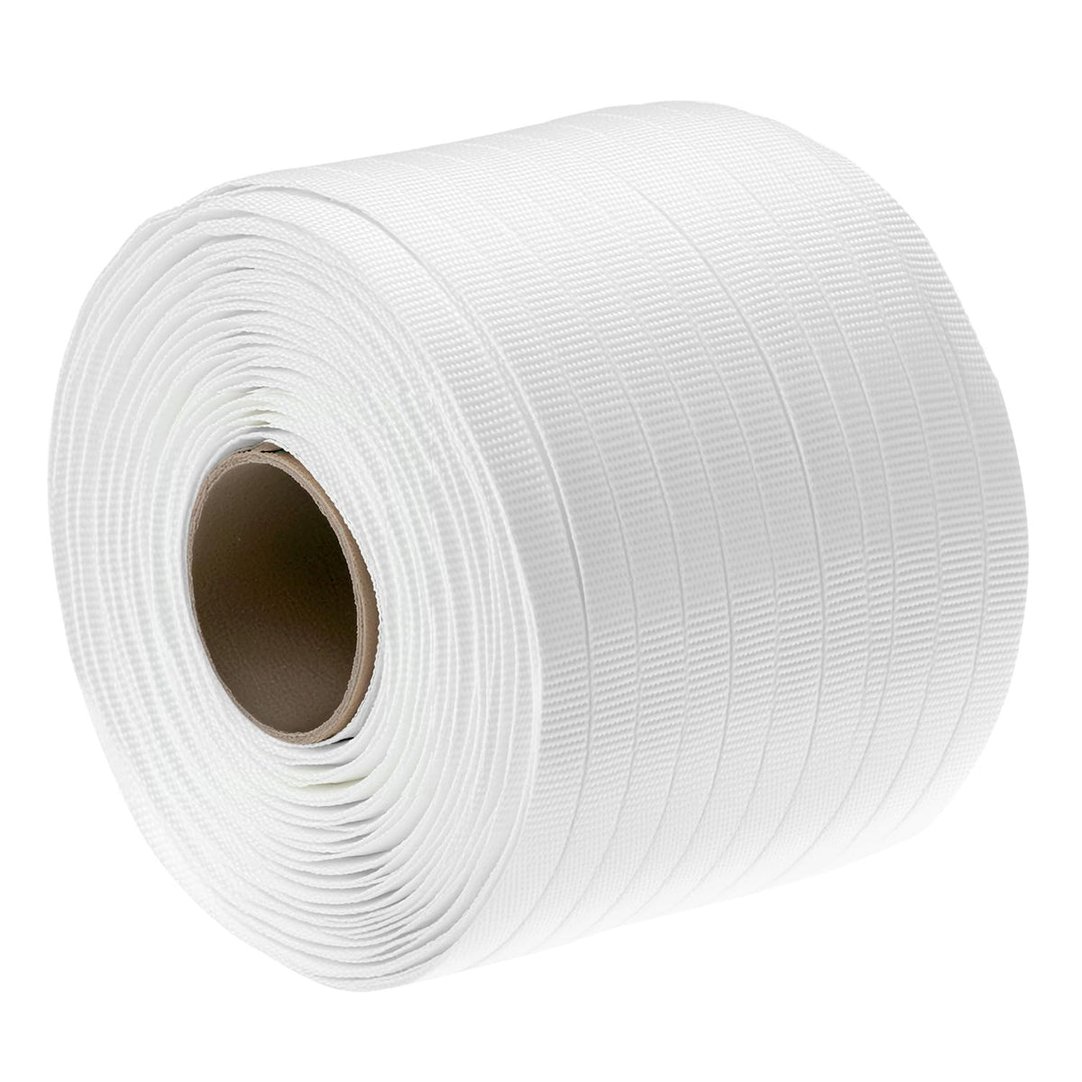 1/2" x 1000' Woven Cord Strapping Roll, Heavy Duty Polyethylene Braided Rope Strap Roll, 1800 lbs Strong Break