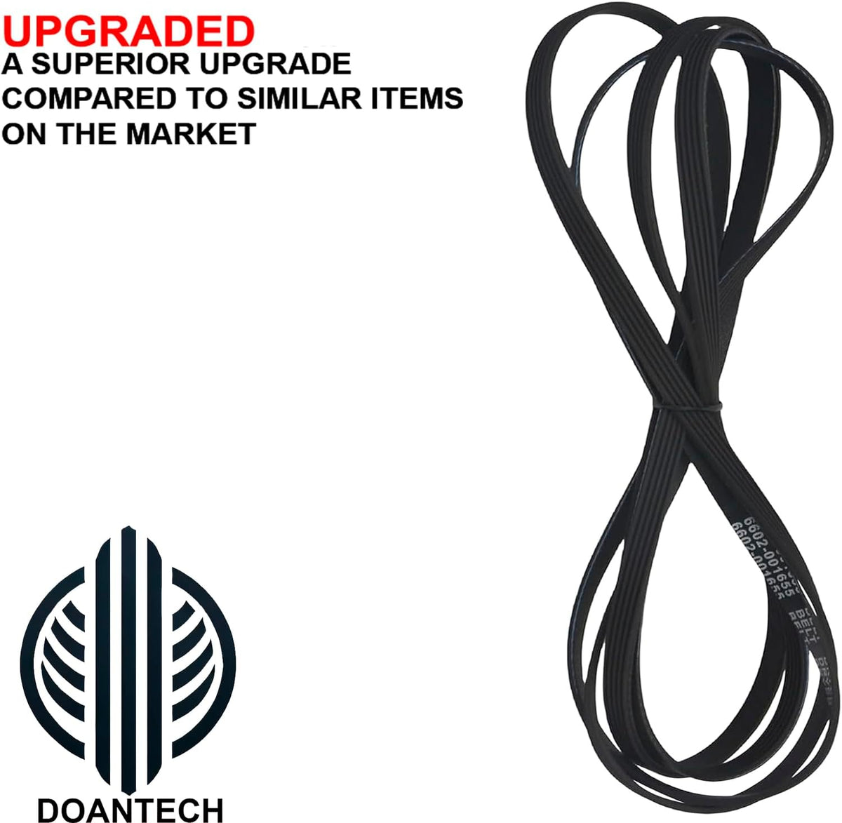 Upgraded Dryer Belt Replacement for Samsung DV45K6500EW/A3 DV45K6500EV/AC DV45K6500EV/A3 DV45K6200GZ/A3 DV45K6200GW/A3 DV45K6200EZ/A3 DV45K6200EW/AC DV45K6200EW/A3 DV45H7200GW/A2 DV45H7200EW/AC