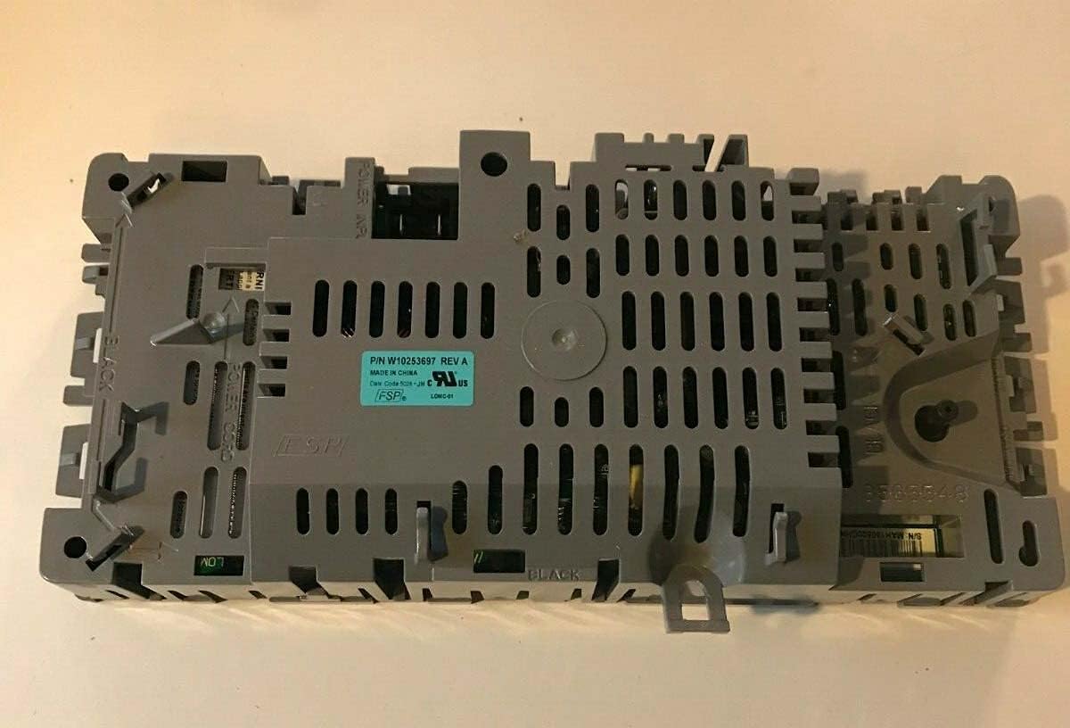 W10253697 Electronic Control Board Latest Model Upgraded Washer Replacement Part W10253697 WPW10253697