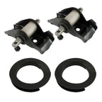 SEBLAFF Coil Spring Perches Seat 2Pcs Rubber Replacement for Mustang