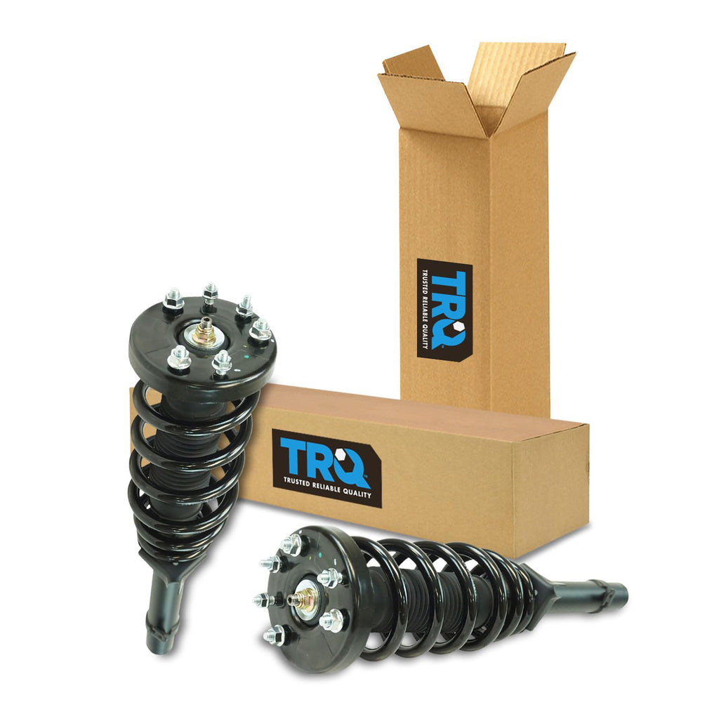 TRQ Front Strut and Spring Assembly Set 2 Piece