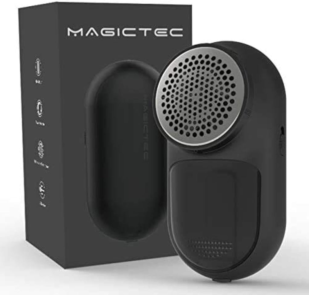 Rechargeable Fabric Shaver, Magictec Lint Remover Sweater Defuzzer Lints Fuzzs Pills Pilling Trimmer for Clothes and