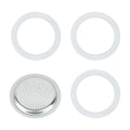 Replacement Filter Set for 6 Cup Stove Top Espresso Maker Aluminum Filter