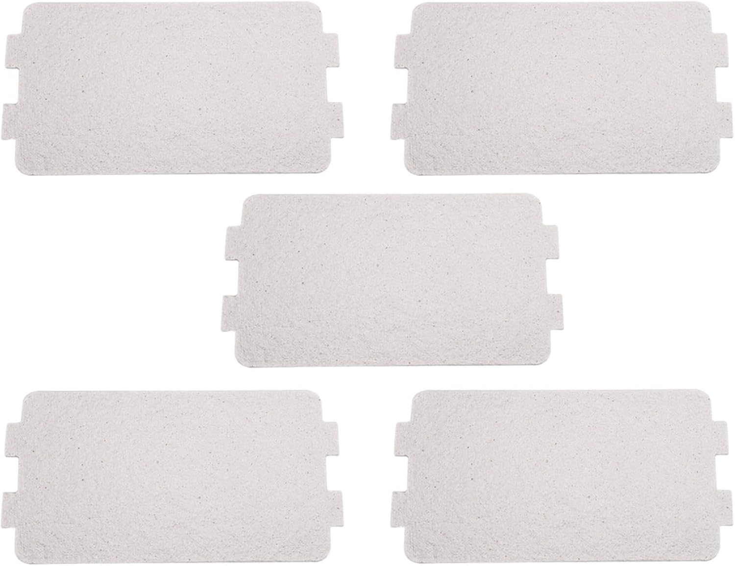 Microwave Mica Plate Replacement Waveguide Cover Repair Kit 5 Piece Set for All Microwaves Oven Compatible