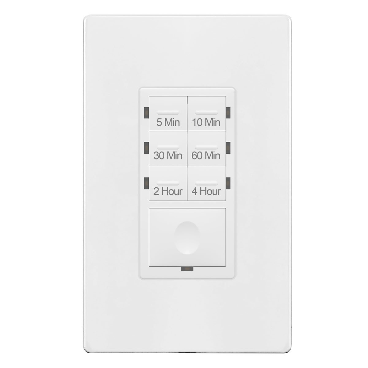 ENERLITES 4-Hour No Neutral Countdown Timer Switch for Bathroom Fans