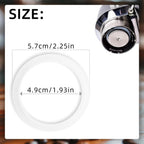 4 Pcs Replacement Gasket Seal Ring, 51mm Coffee Silicone Steam Ring