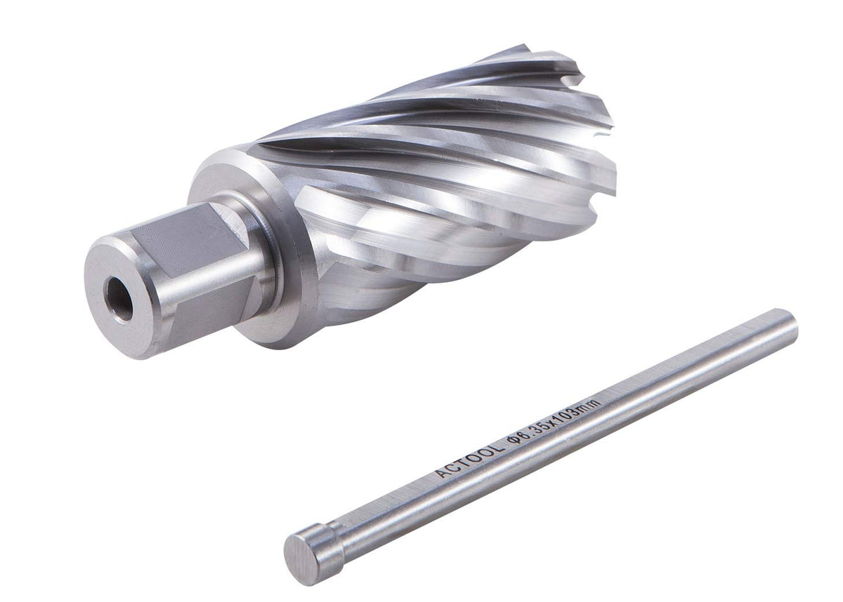 1-1/4" Diameter × 2" Depth of Cut HSS ANNULAR Cutter with 3/4'' Weldon Shank