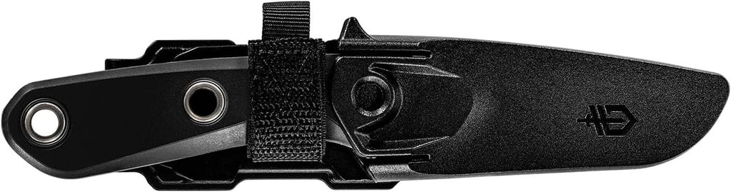 Principle - Fixed-Blade Survival Knife for Hunting, Camping & More - Features Firestriking Spine & Triple Mounting