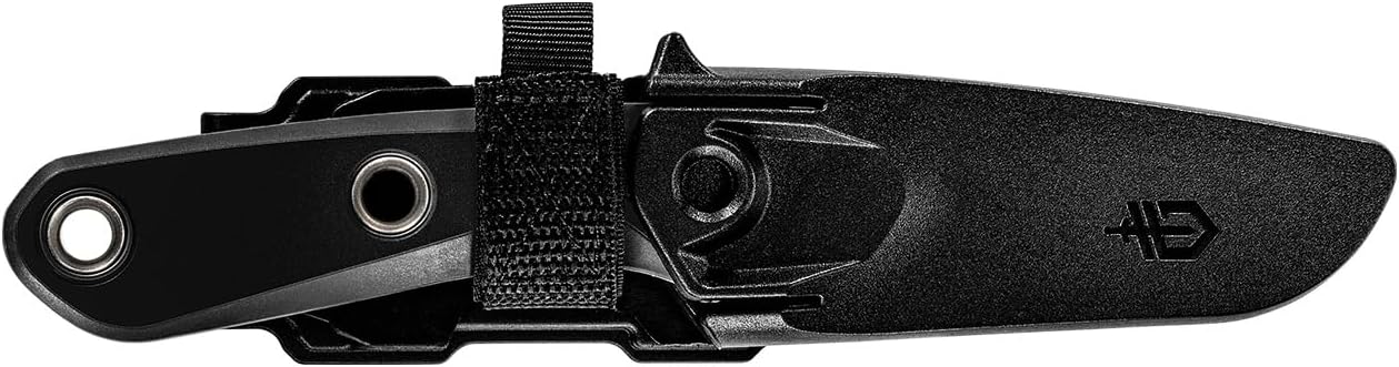 Principle - Fixed-Blade Survival Knife for Hunting, Camping & More - Features Firestriking Spine & Triple Mounting