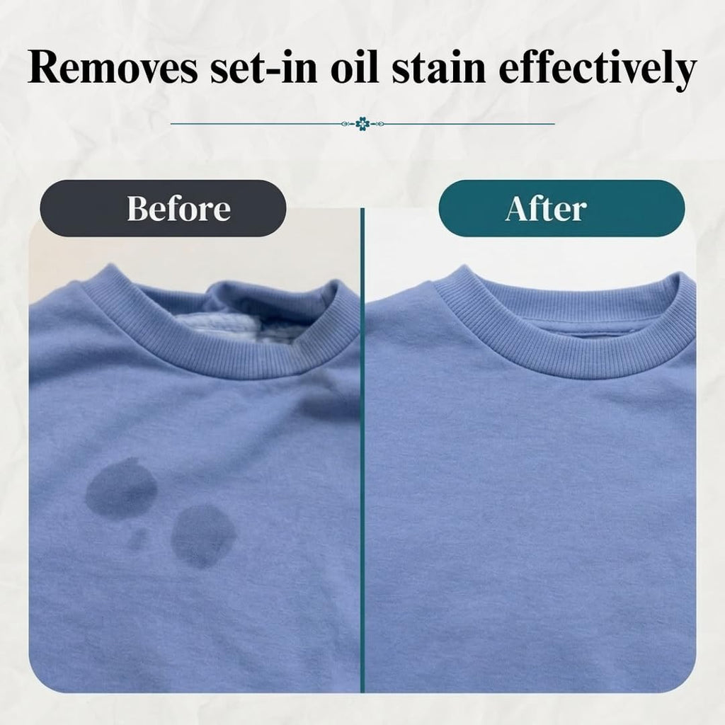 Oil & Grease Stain Remover for Clothes (10.14oz) – For Laundry