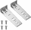 2Pcs Dishwasher Bracket for GE GDT625 2018-2022,Metal Mount