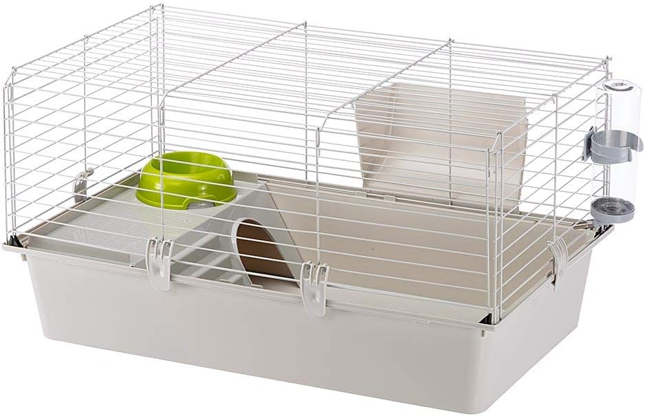 Cavie Guinea Pig Cage & Rabbit Cage | Pet Cage Includes All Accessories to Get You Started & a 1-Year Warranty
