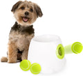 AFP Automatic Ball Launcher Dog Ball Thrower Machine Interactive Hyper Fetching Toy for Large Dogs, 3 Tennis Balls