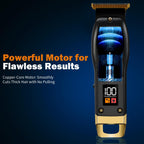 Beard Trimmer for Men, Cordless Hair Clippers for Men with 6 Guards