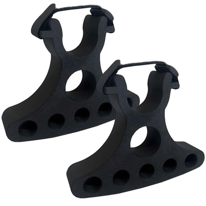 Portable Inverted ebike Repair Stand Handlebar Jacks - Ideal for Commuters and Cyclists, 1 Pair (Black)