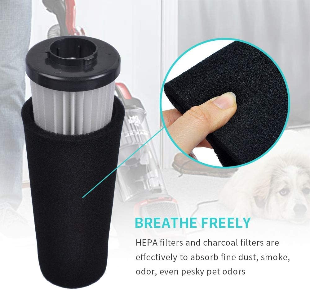 KEEPOW F112 Filter Replacement Odor Trapping Compatible with Dirt Devil