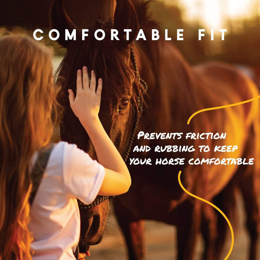 Pro-Force Horse Fly Mask with UV Protection, Without Ears
