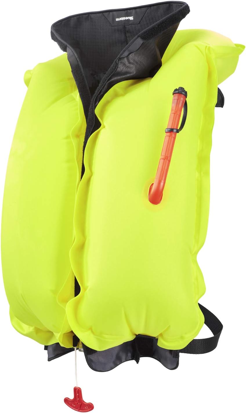 Cirrus26 Inflatable PFD Life Jackets for Adults | US Coast Guard Approved Automatic Life Vest w/Manual Override