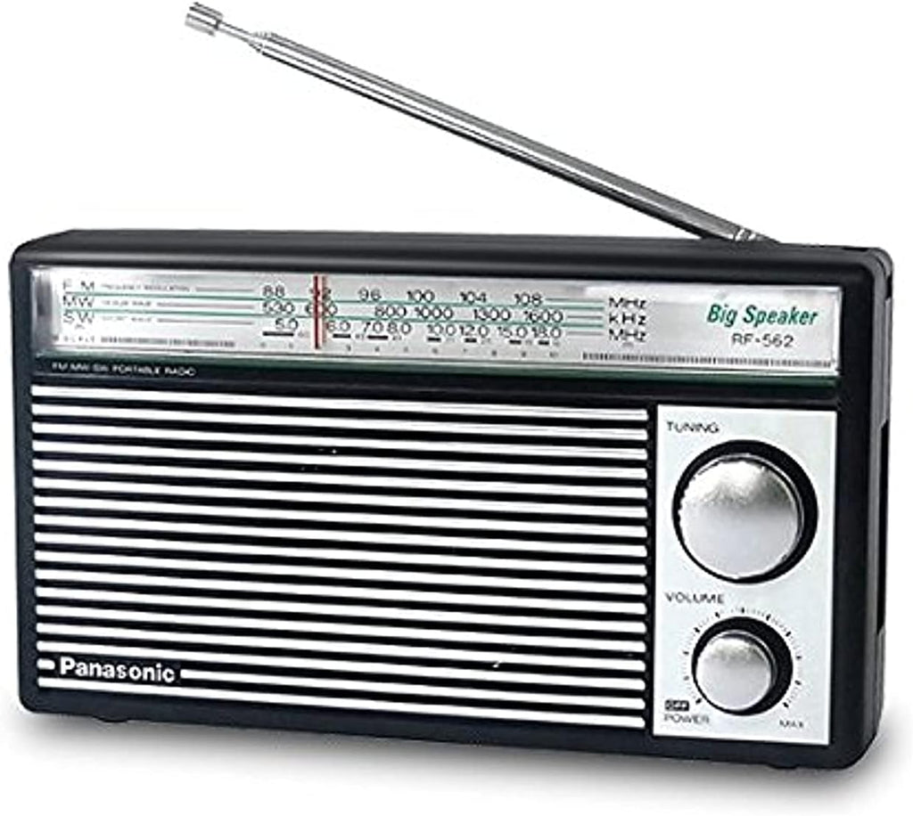 RF-562D AM FM SW Shortwave Transistor Radio - Retro Design (Battery operated)