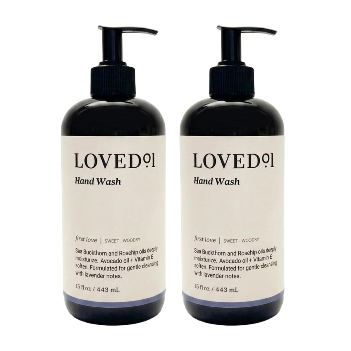 Hand Wash, Liquid Hand Soap, Nourishing Oils, Lavender, 2-Pack Each
