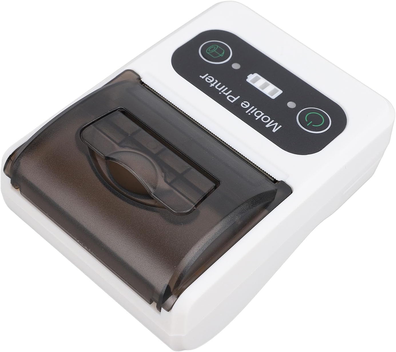 Portable 80mm Thermal Receipt Printer with WiFi Connectivity, Auto- Label & Ticket Printing for Business, Inkless
