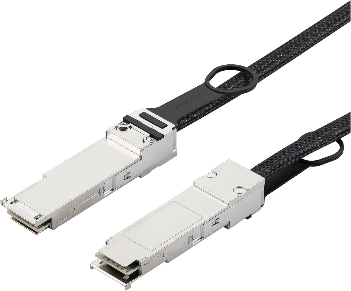 ASUS Ascent GX10 QSFP112 400G DAC Cable | 0.4m Clustering Cable for GX10