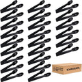 Plastic Serving Tongs Disposable Kitchen Tongs for Food Salad | 9 Inch Heavy Duty, BPA free, 24 Pcs, Perfect for