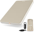 Camping Sleeping Pad Drop Stitch, Double 76" x 51"x4" | Waterproof Inflatable Air Mattress, 7 PSI Firm Support, Fast