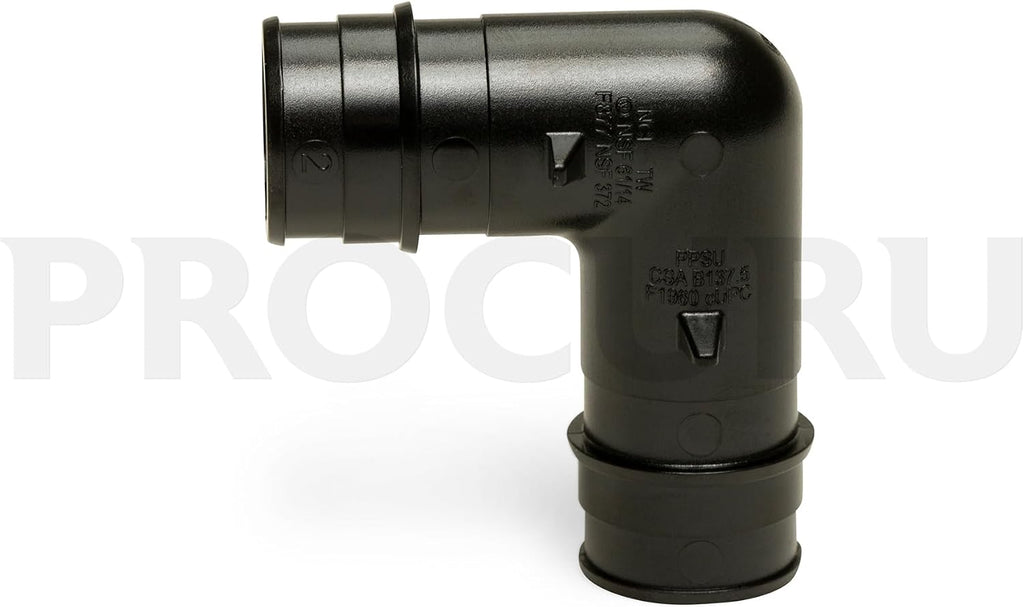 PROCURU 10-Pack, 3/4-Inch 90-Elbow Expansion PEX-A F1960 Plumbing Fitting