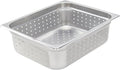 9.1 qt Half Size Stainless Steel Steam Pan