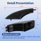 WB07X10034 Range Oven Handle End Caps Replacement Fit for GE General 2 Pack
