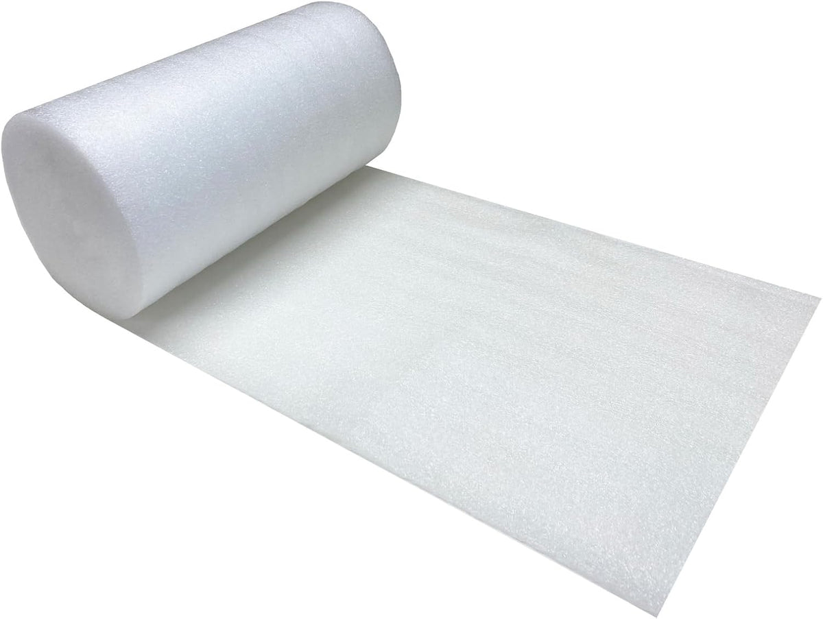 Foam Wrap Roll 12" wide x 50' ft 1/16" Thickness perforated 12"
