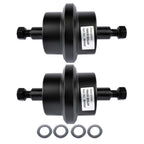 Flynsu 2-Pack 6814882 Bottom Roller Replacement for Bobcat 225 231 325 328 331 334 335 430 E26 E32 E37 E42 E50 Mini Excavators