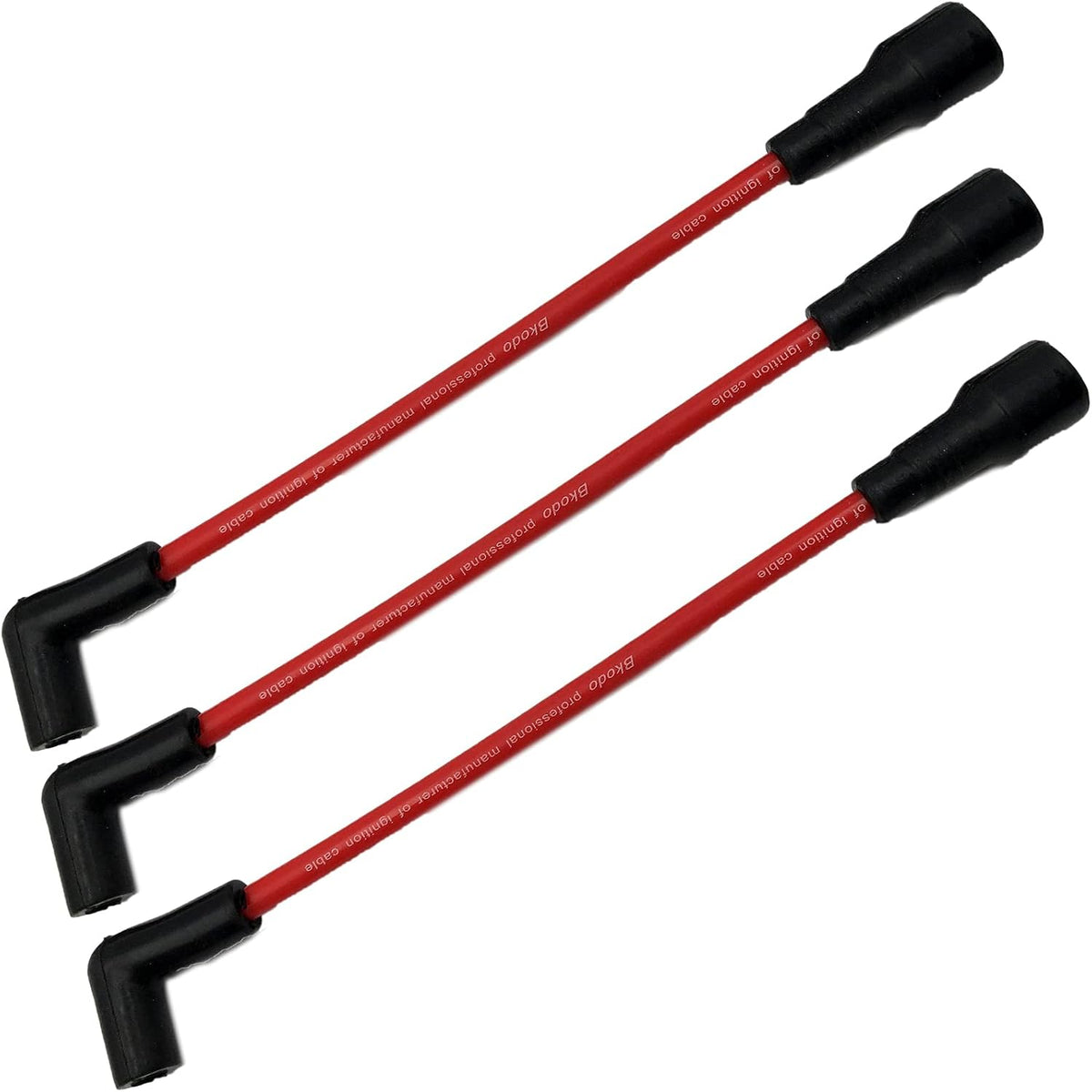LIZAPUS Compatible with Mercury 65-90HP High Tension Ignition Spark Plug Wire Cable Set 3 Cylinder