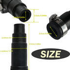 Dishwasher Drain Hose Adapter Kit with Inlet Connector, Hose Clamp, and Spring Clamps, Dishwasher Connector Kit Compatible with Insinkerator Garbage Disposals