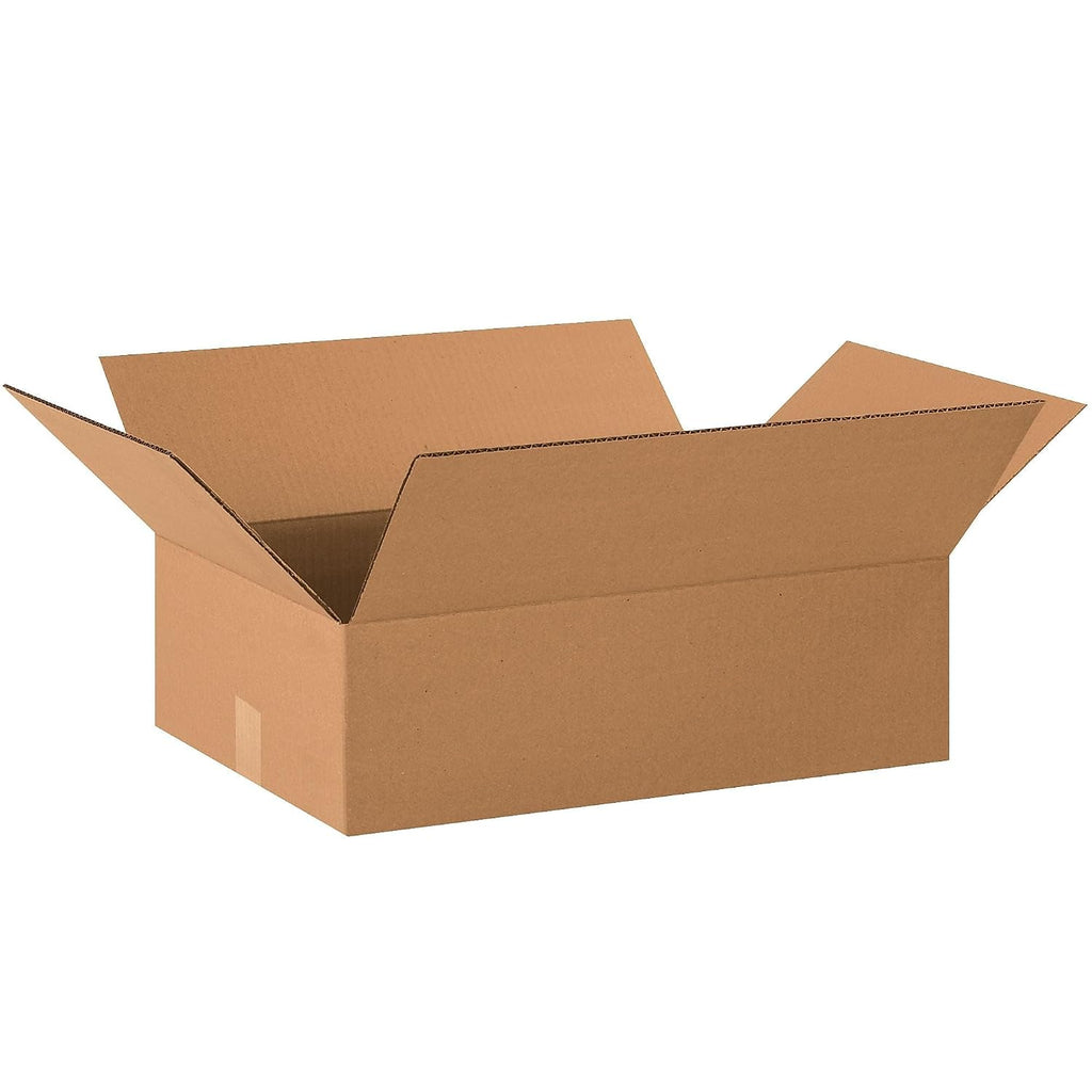B22168 Corrugated Boxes, 22" x 16" x 8", Kraft (Pack of 20)