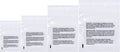 Poly Bags Suffocation Warning 400 pc Combo Pack 4x6 5x7 6x9 8x10 Resealable