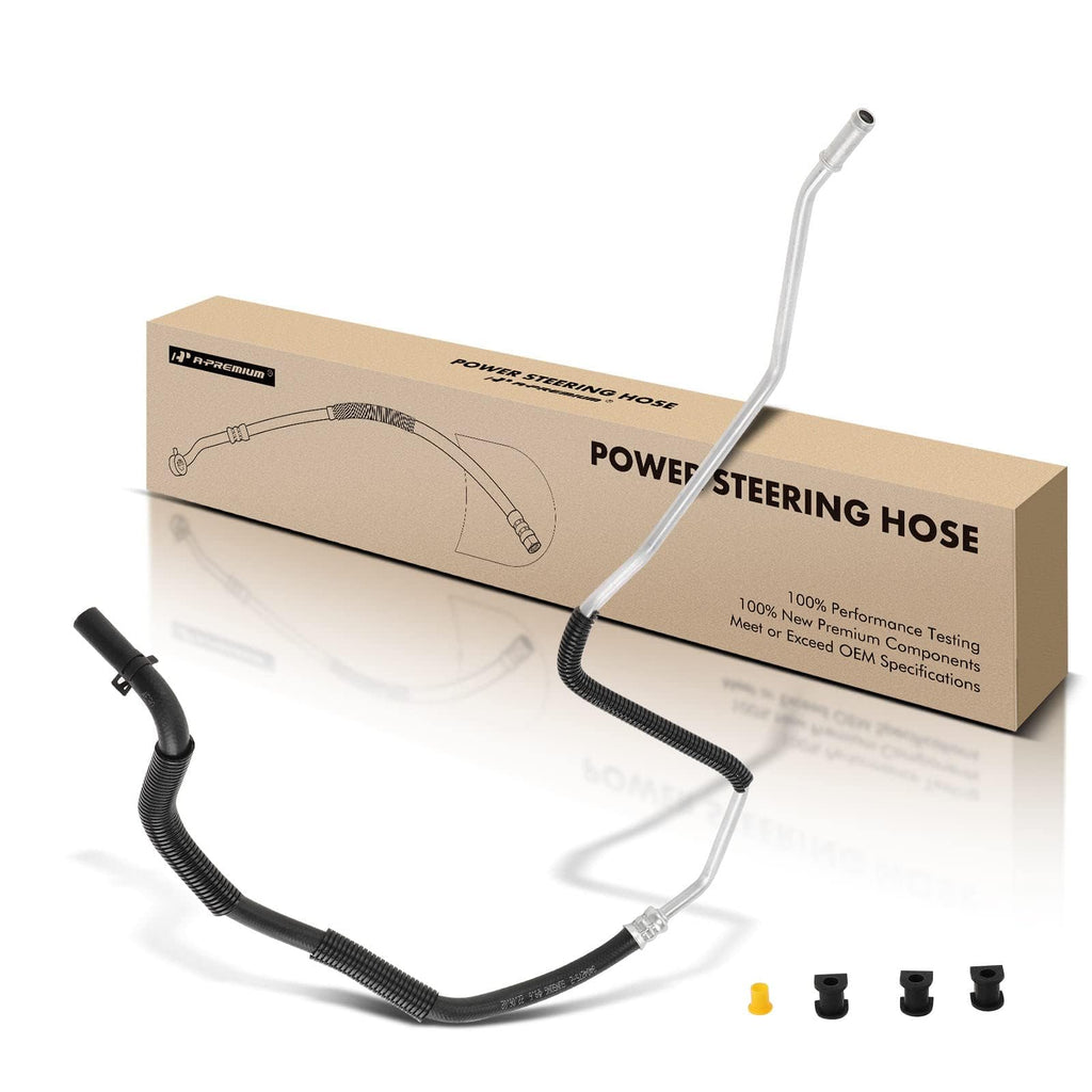 A-Premium Power Steering Return Hose Assembly Compatible with Ford, Lincoln